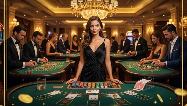 Live Dealer interacting with players at phsky