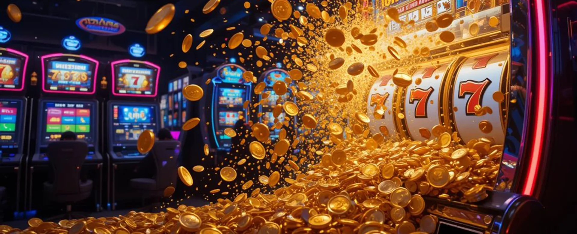 A vibrant online casino interface with phsky branding, showcasing various games and a secure environment.