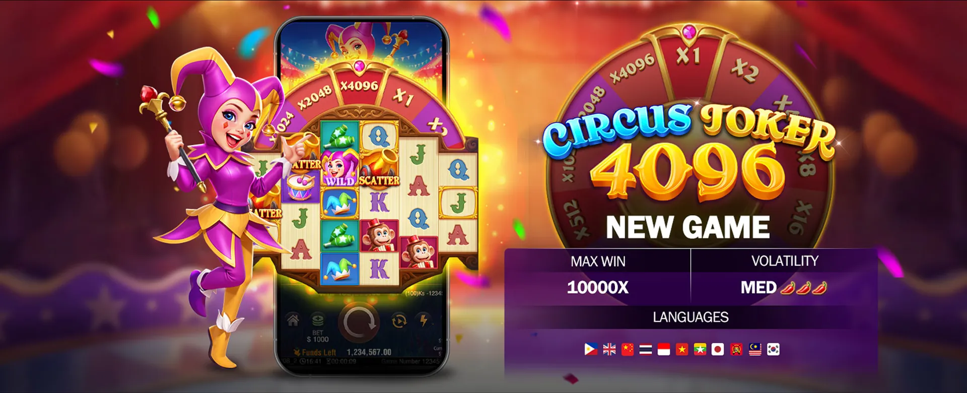 A hand holding a smartphone displaying a 'Welcome Bonus' notification from phsky, surrounded by sparkling coins and a festive atmosphere.